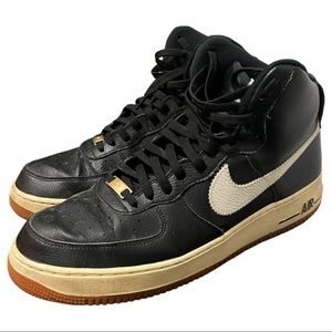 Vintage Nike Black / Gum Air Force 1’s